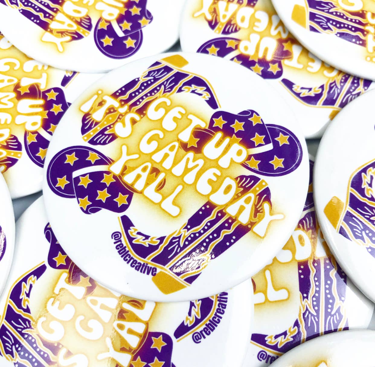 Game Day Buttons - Best & Co. Boutique