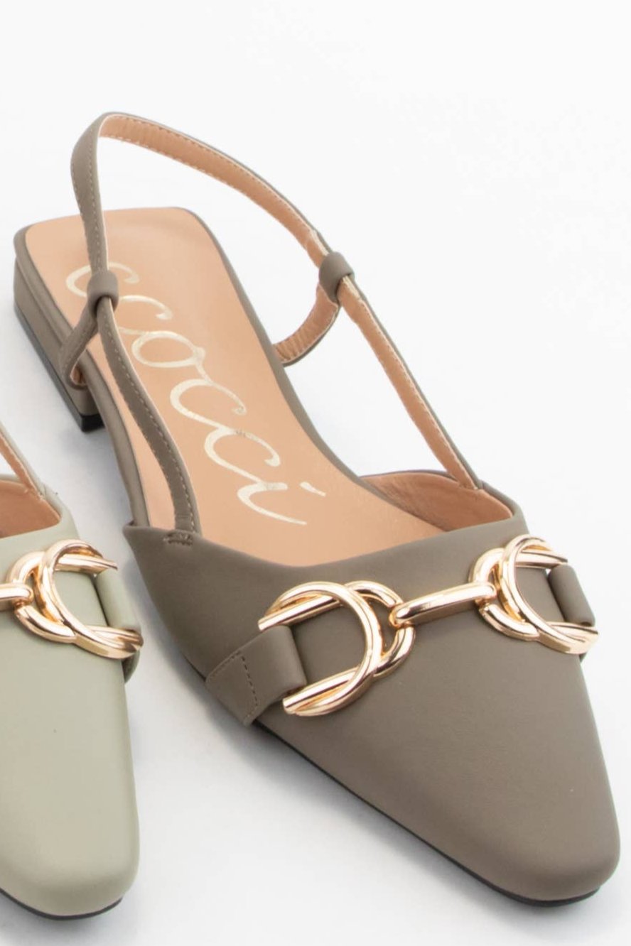 The Janet Sling Back Flat - Best & Co. Boutique
