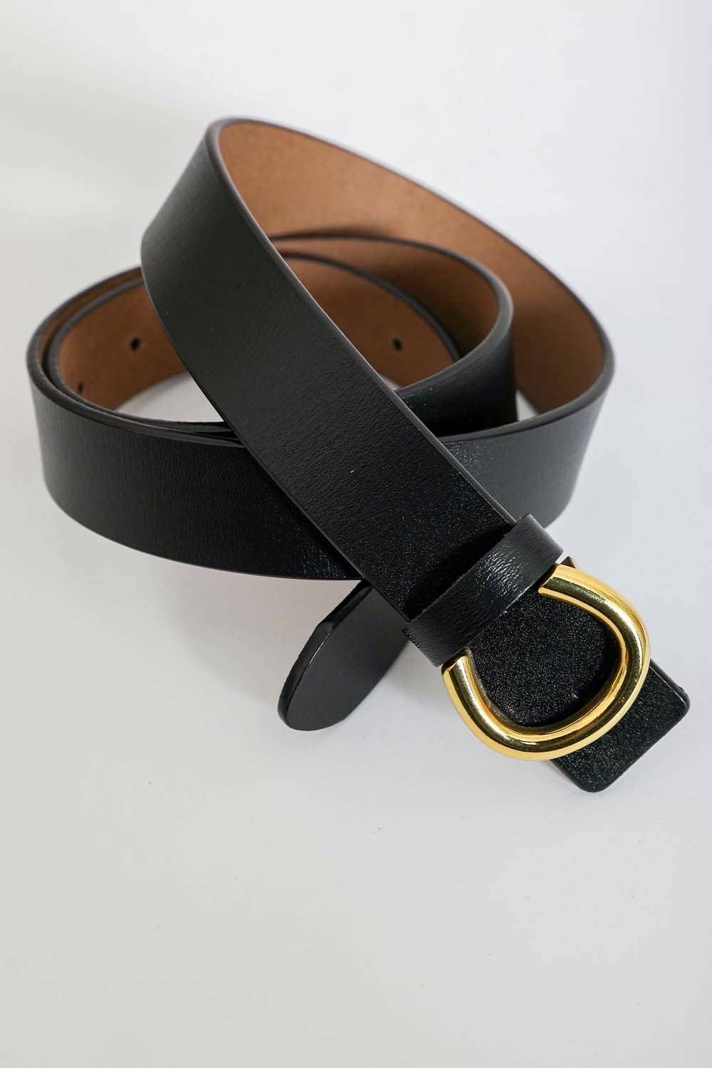 Minimalist Gold Horseshoe Belt - Best & Co. Boutique