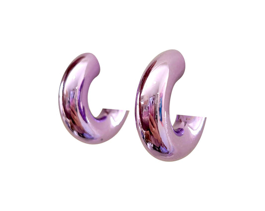 Purple and gold game day jewelry LSU