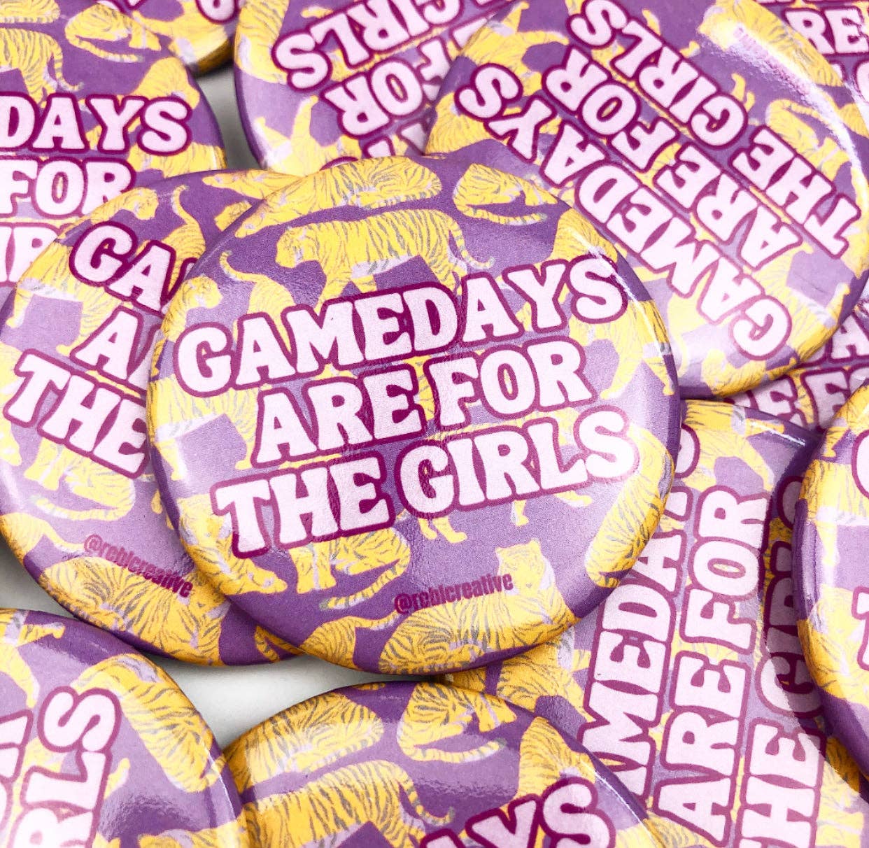 Game Day Buttons - Best & Co. Boutique