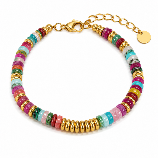 Aurora Colorful Stone Bracelet