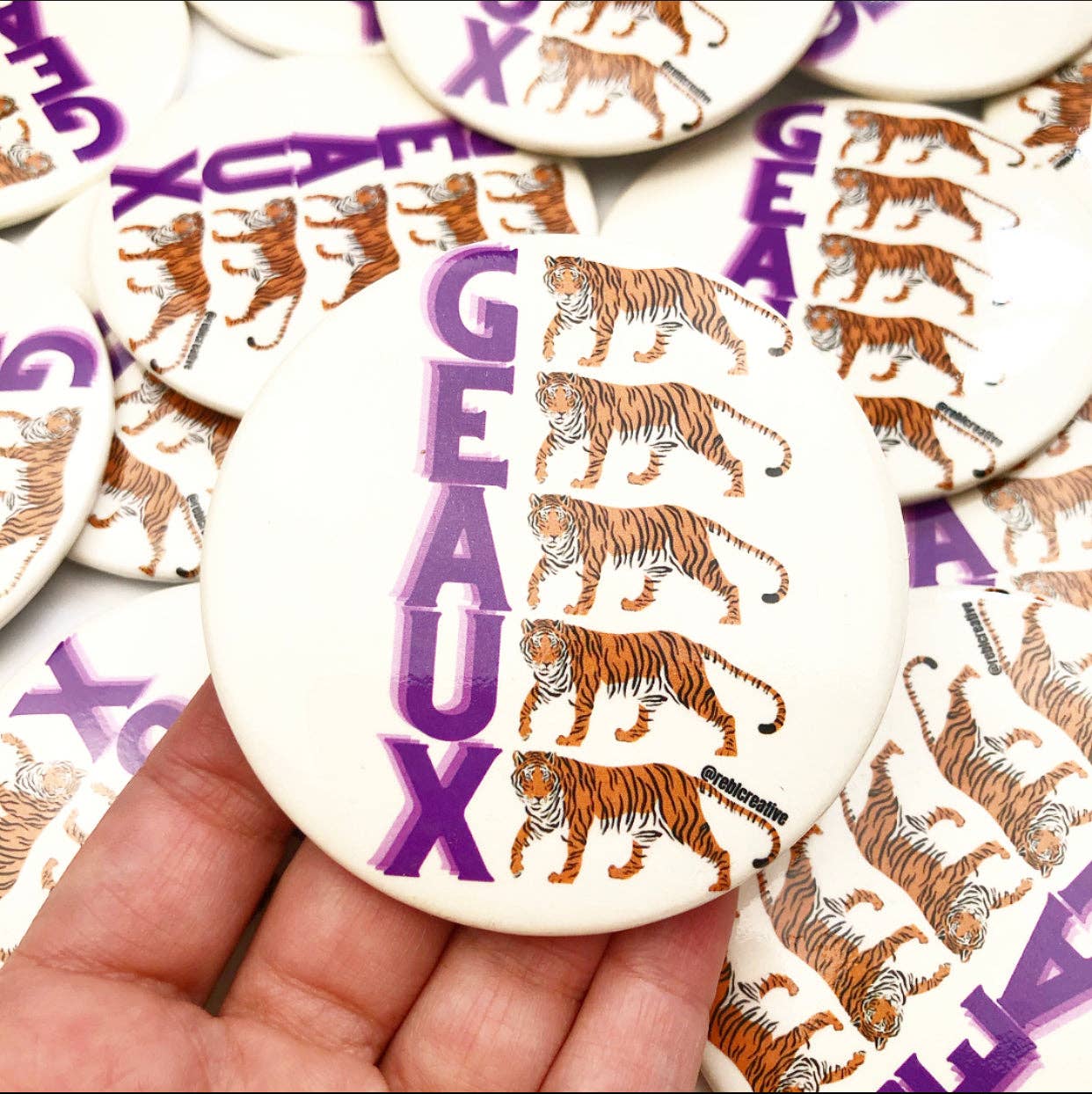 Game Day Buttons - Best & Co. Boutique