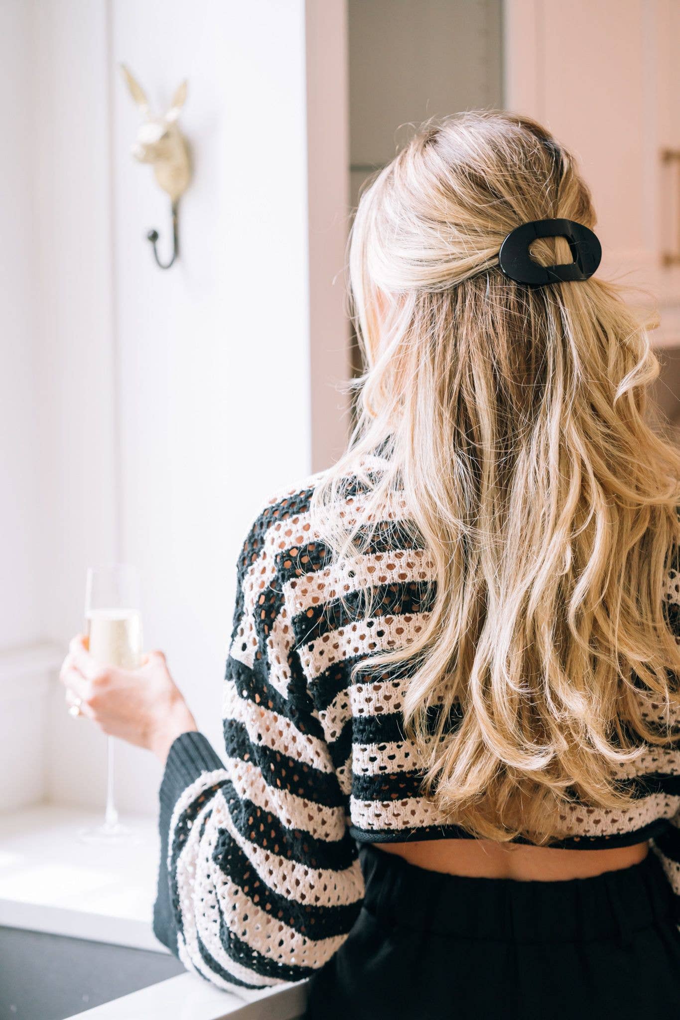 Teleties | Small Flat Round Hair Clip - Best & Co. Boutique