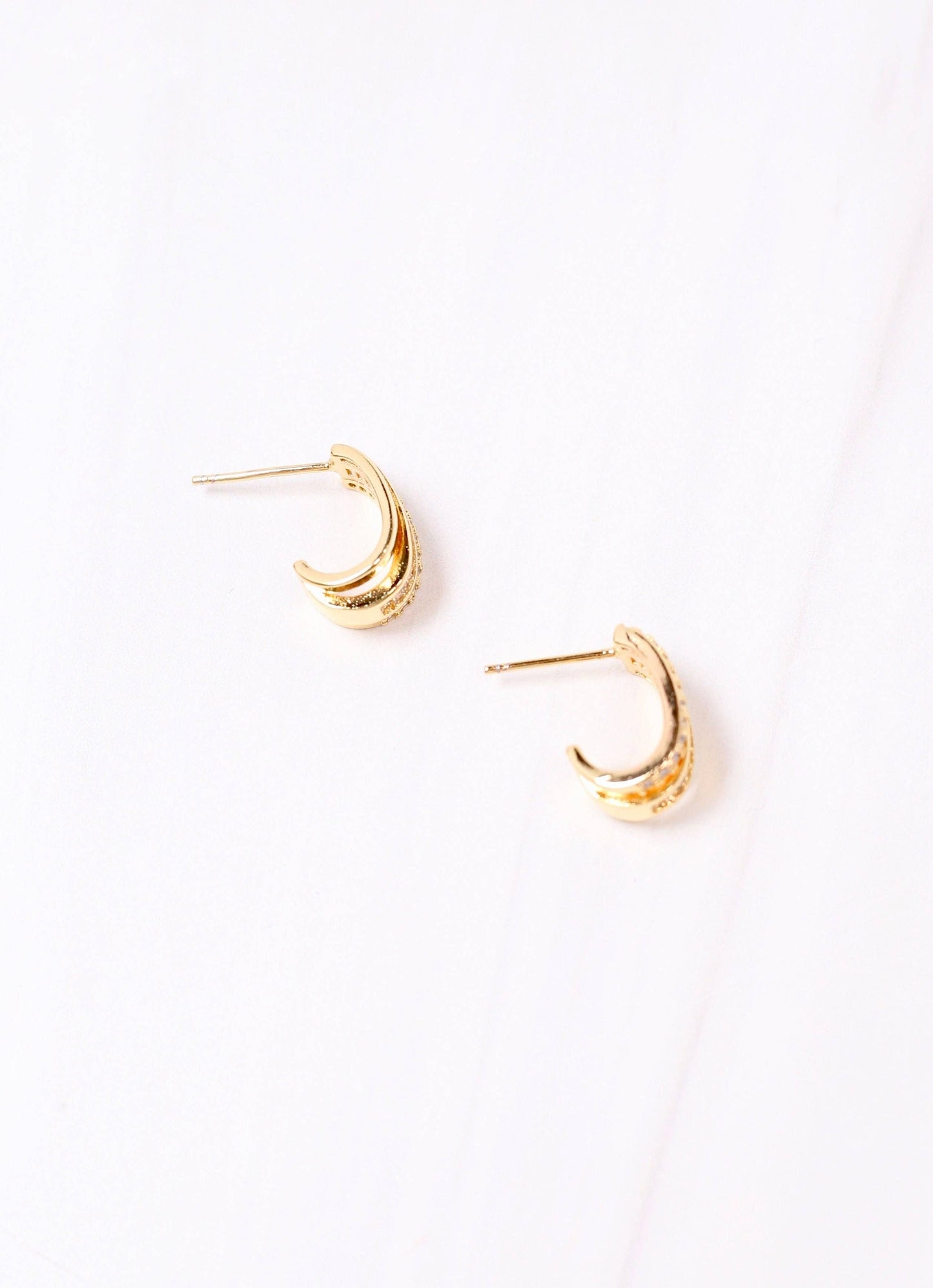 Amici CZ Hoops - Best & Co. Boutique