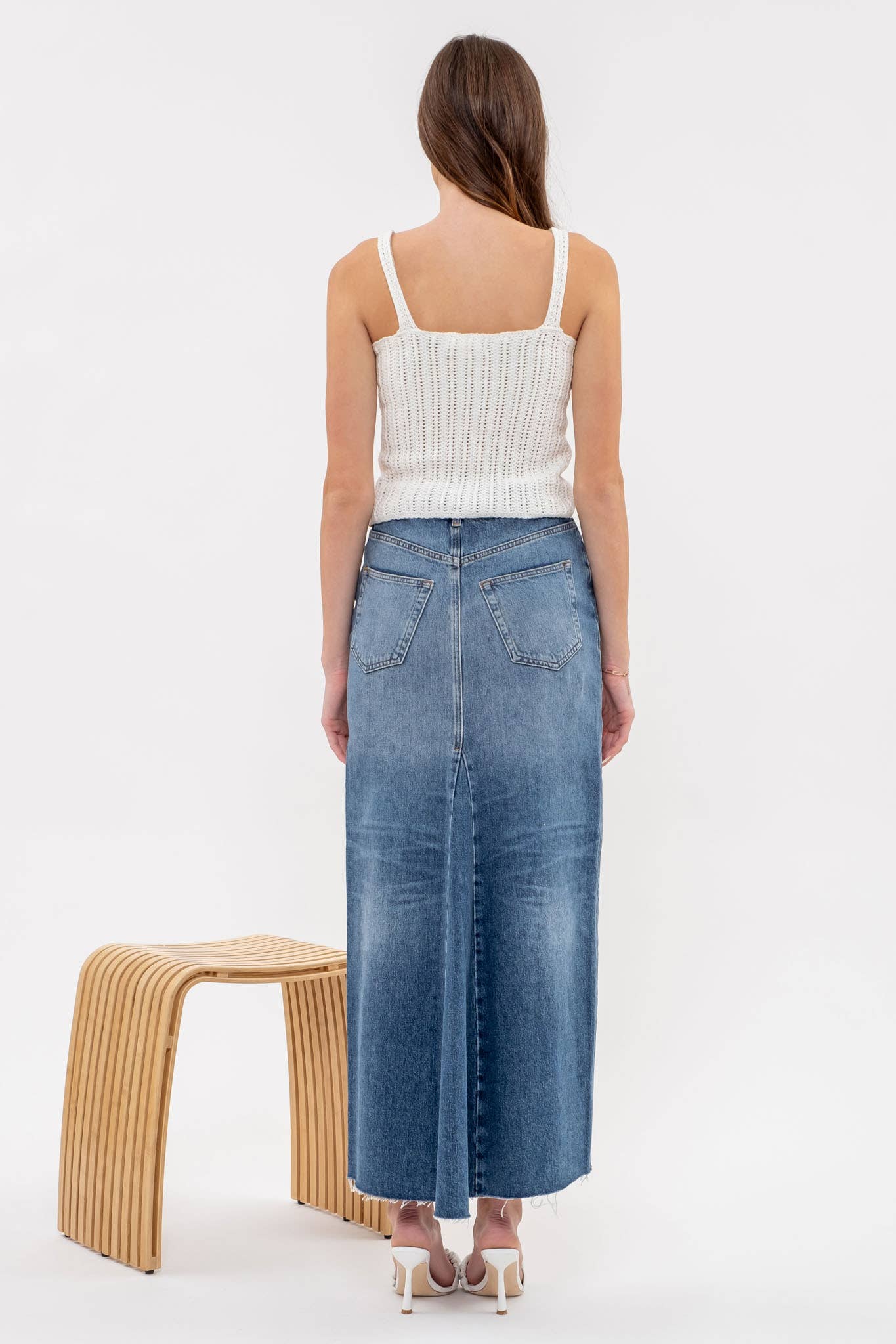 Ivory crochet camisole - Best & Co. Boutique
