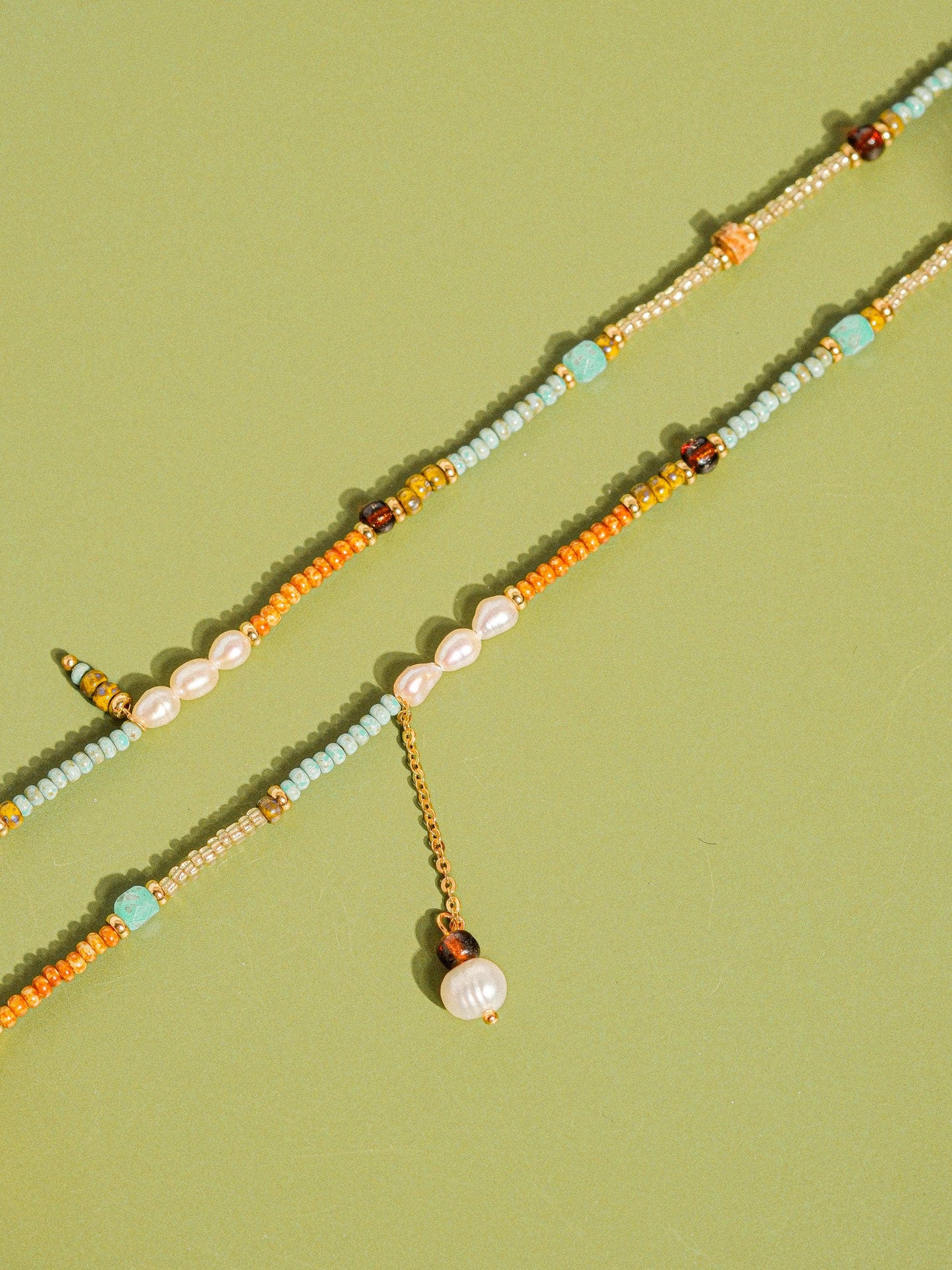 Sapphira 18K Bohemian Stack Necklace
