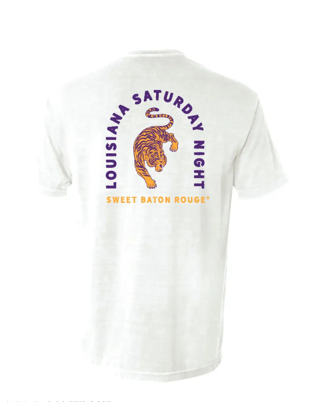 Louisiana Saturday Night Pocket Tee - Best & Co. Boutique
