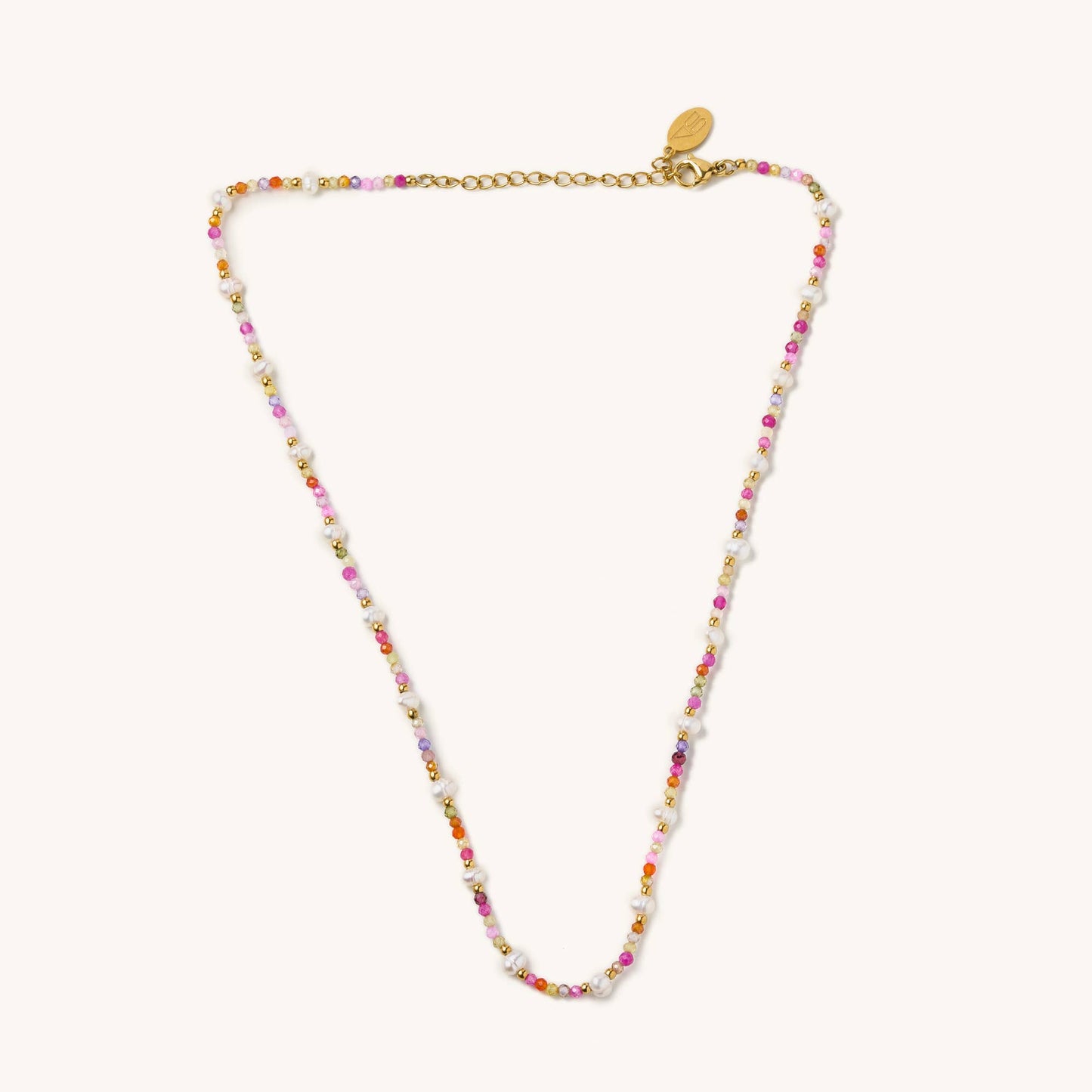 Penelope Pearl Beaded Necklace