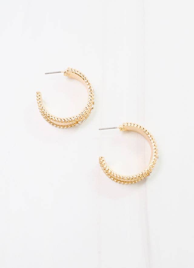 Izabela CZ Hoops