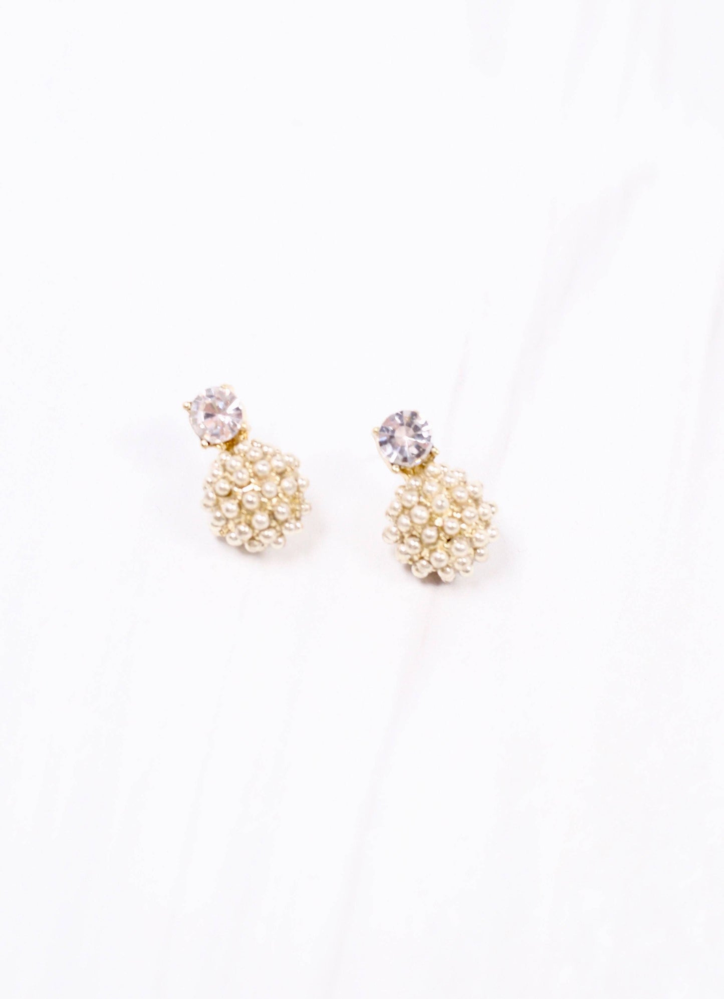 Woodall Pearl CZ Drops - Best & Co. Boutique