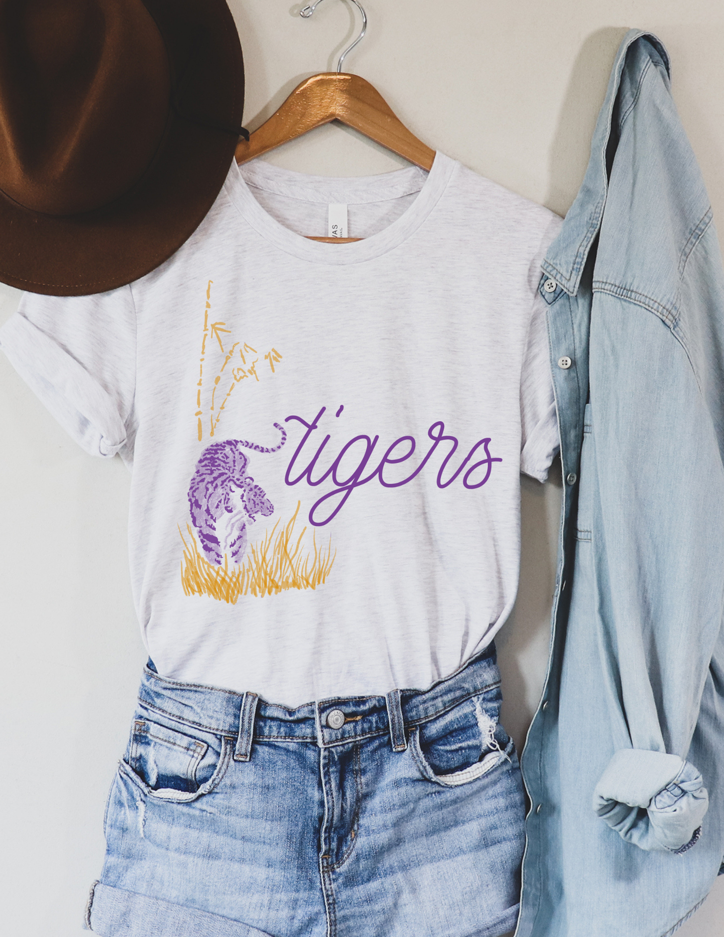 Tigers in the Grass Tee - Best & Co. Boutique