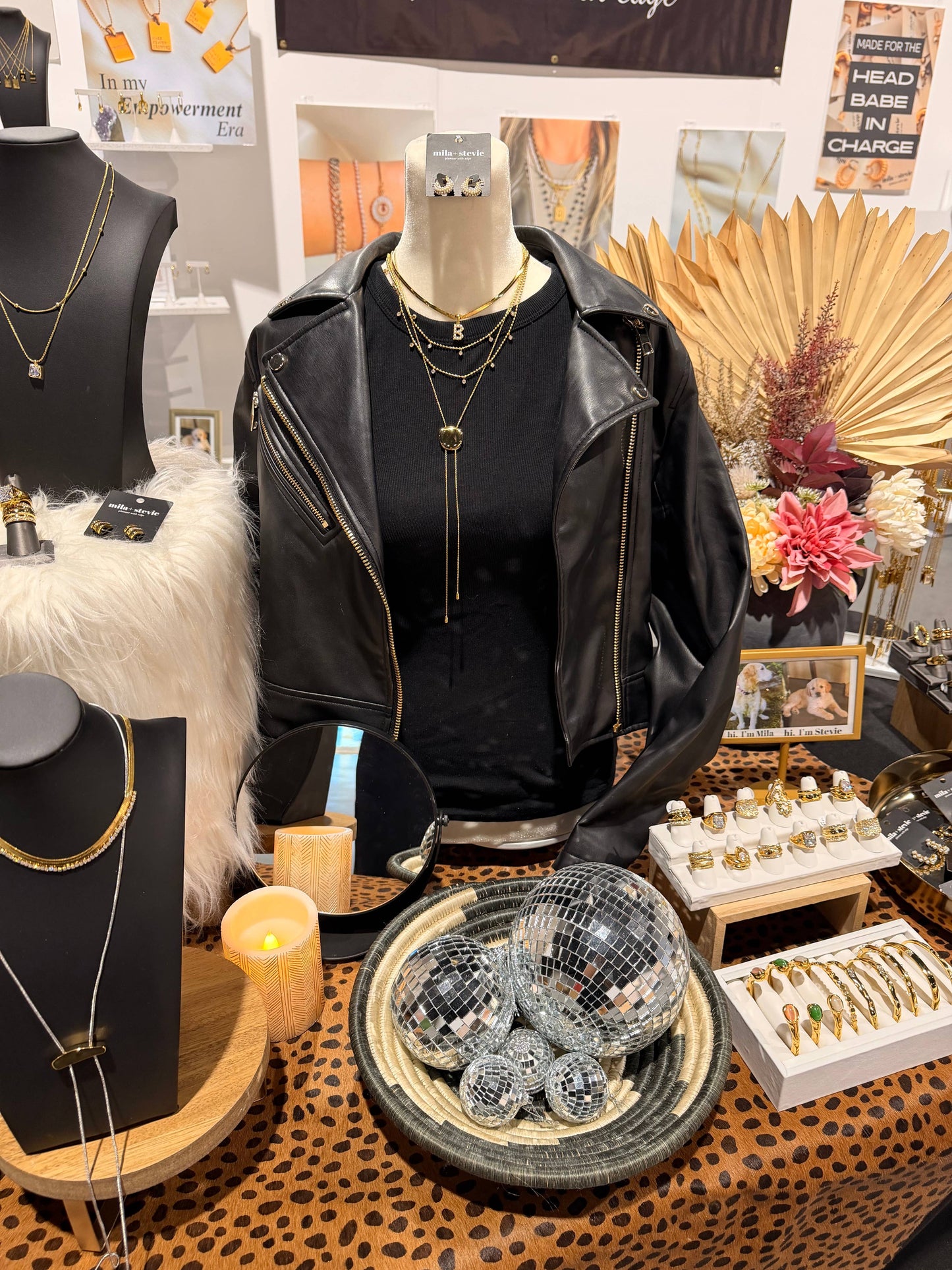 Round Bolo Necklace | Mikayla