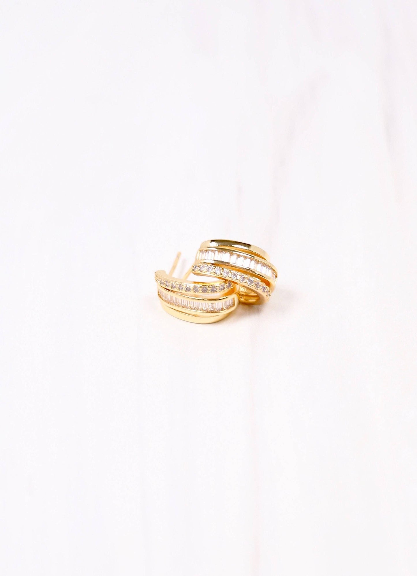 Amici CZ Hoops - Best & Co. Boutique