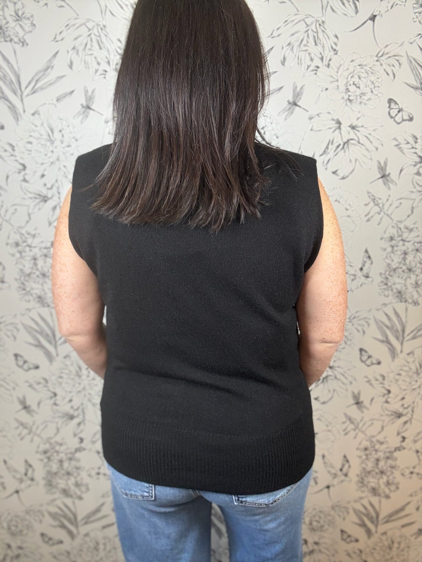 Blk Knit Comfort Mock Turtleneck - Best & Co. Boutique
