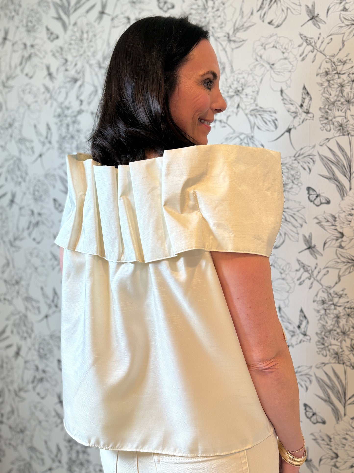 Bow and Beyond Off the Shoulder Top