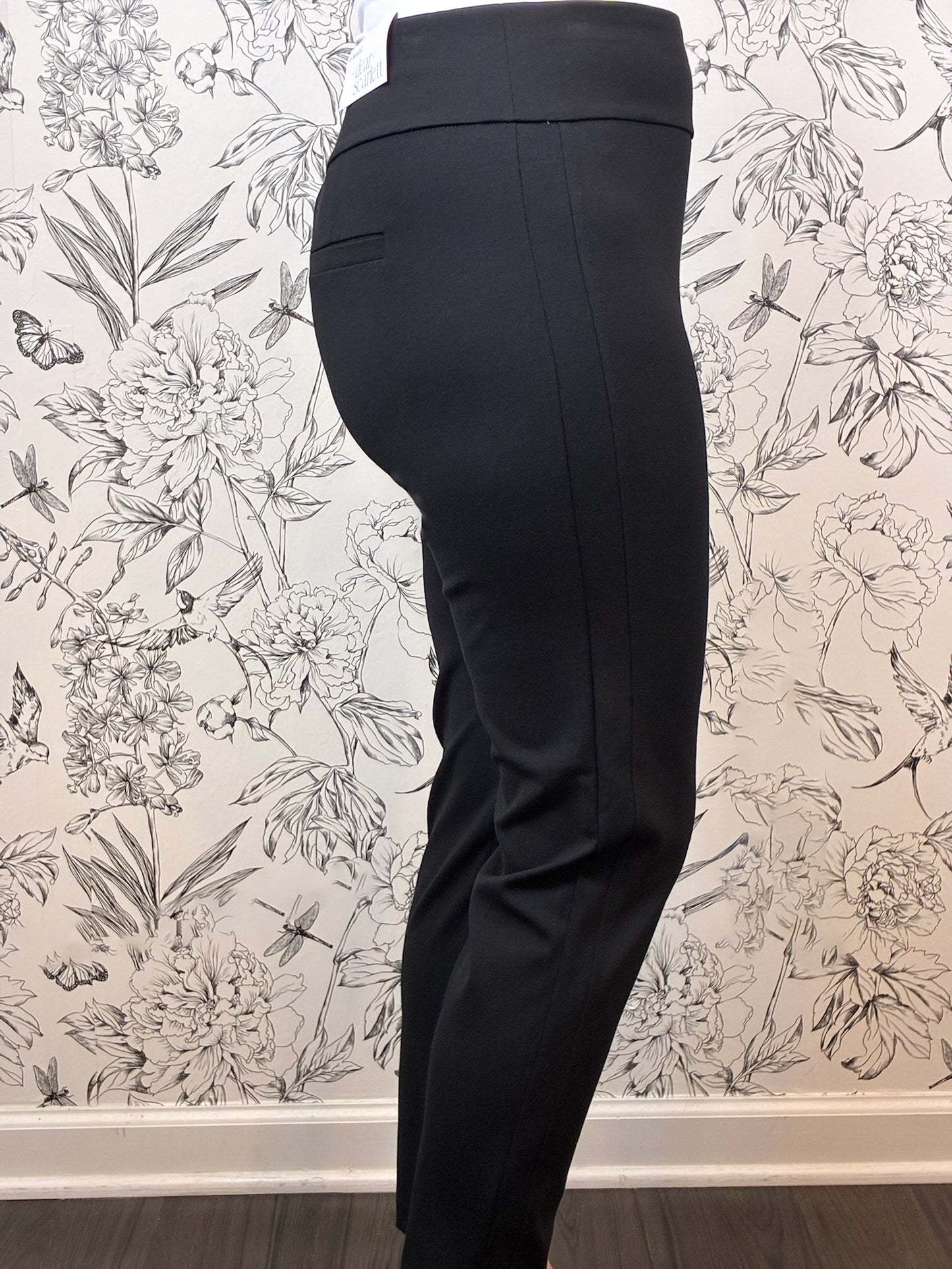 Black High Waisted Skinny Pant