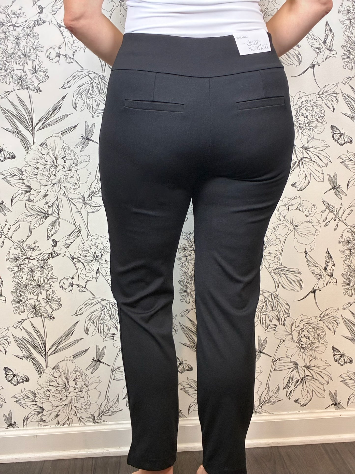 Black High Waisted Skinny Pant