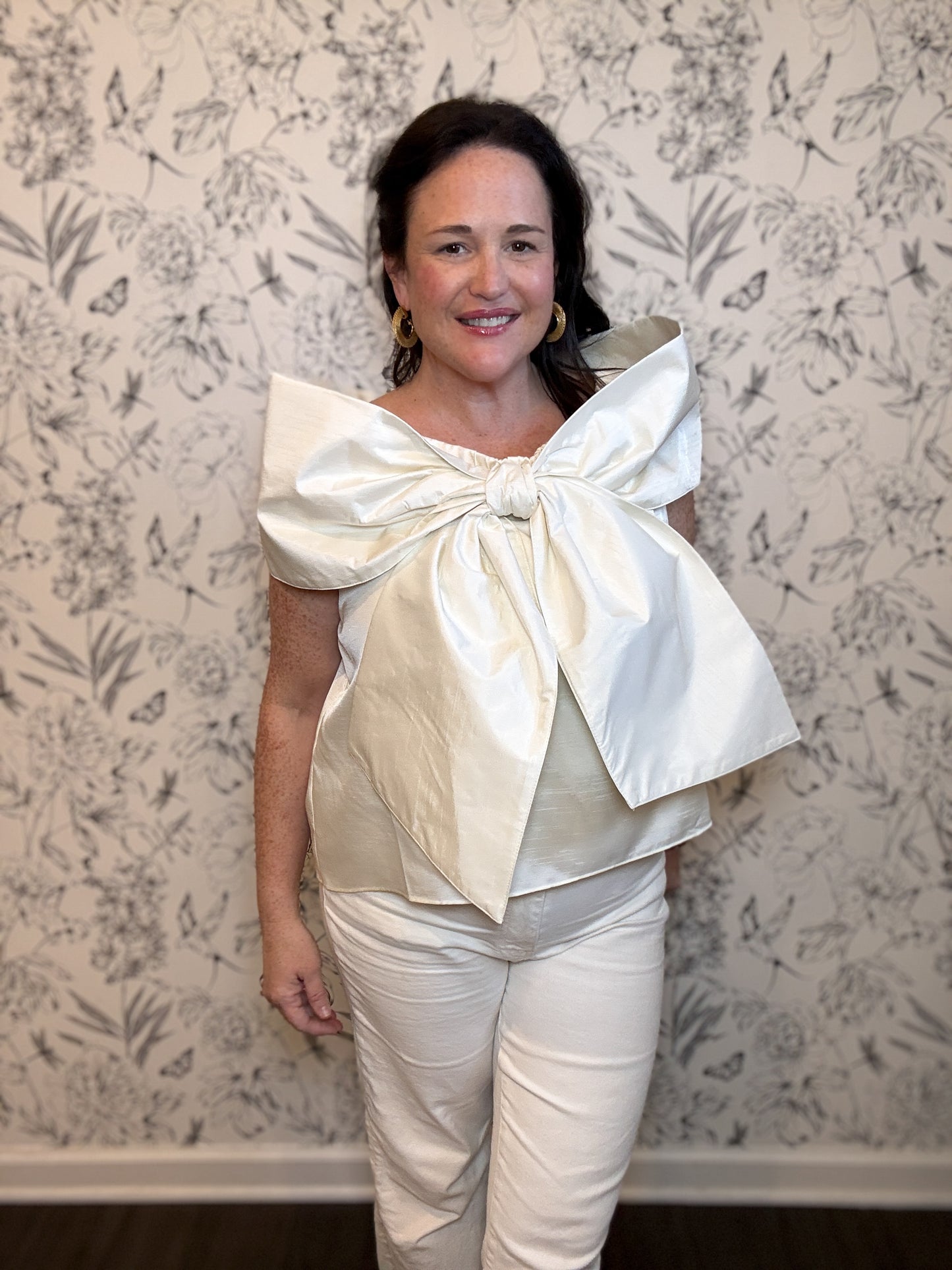 Bow and Beyond Off the Shoulder Top