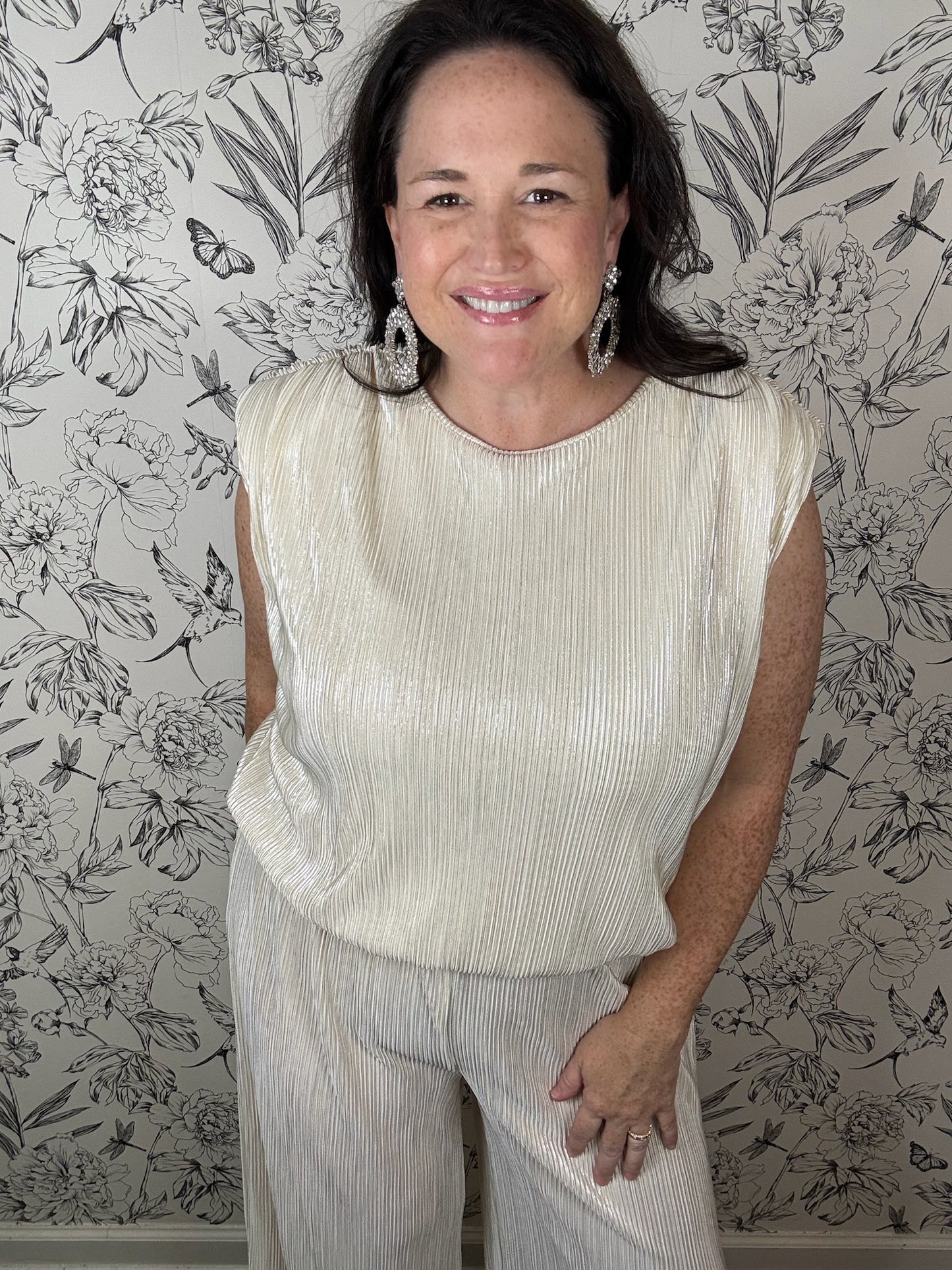 Ivory Hour Bubble Blouse