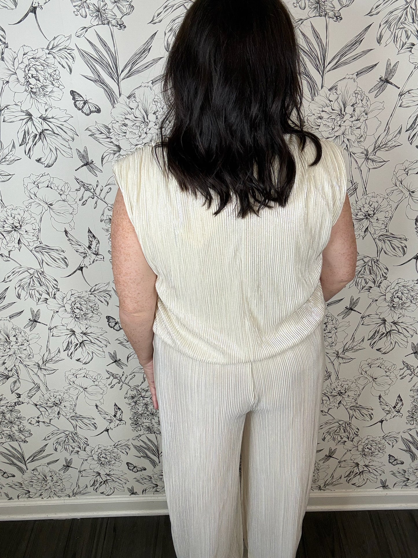 Ivory Hour Bubble Blouse