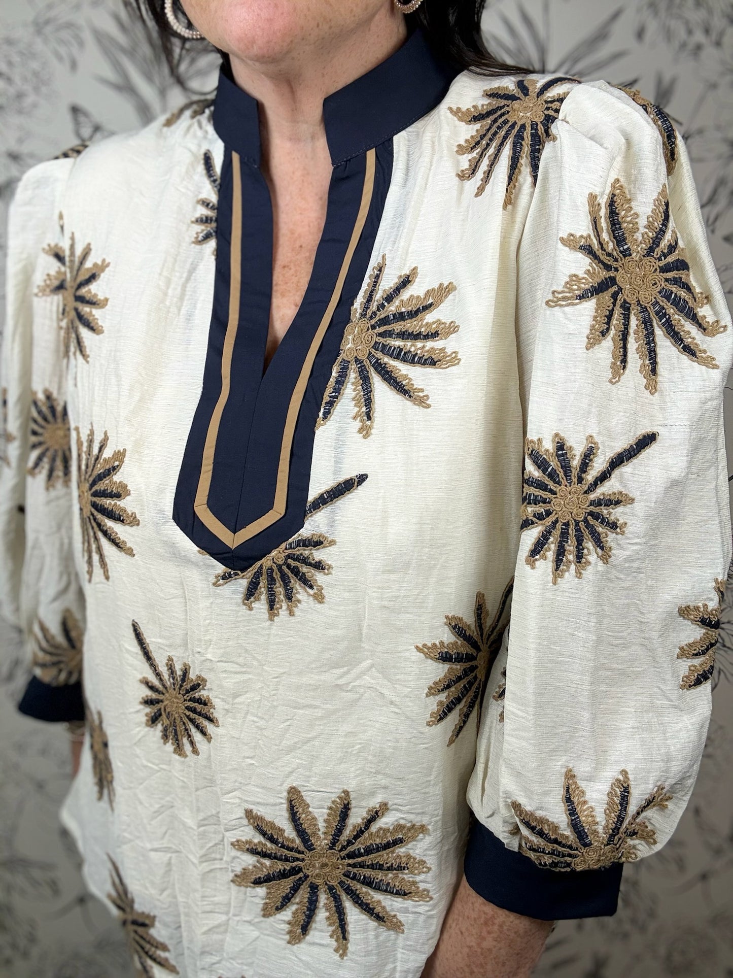 Threaded Skies Blouse