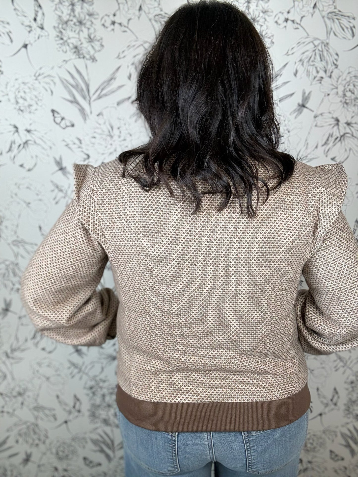 Tweed and True Bomber Jacket