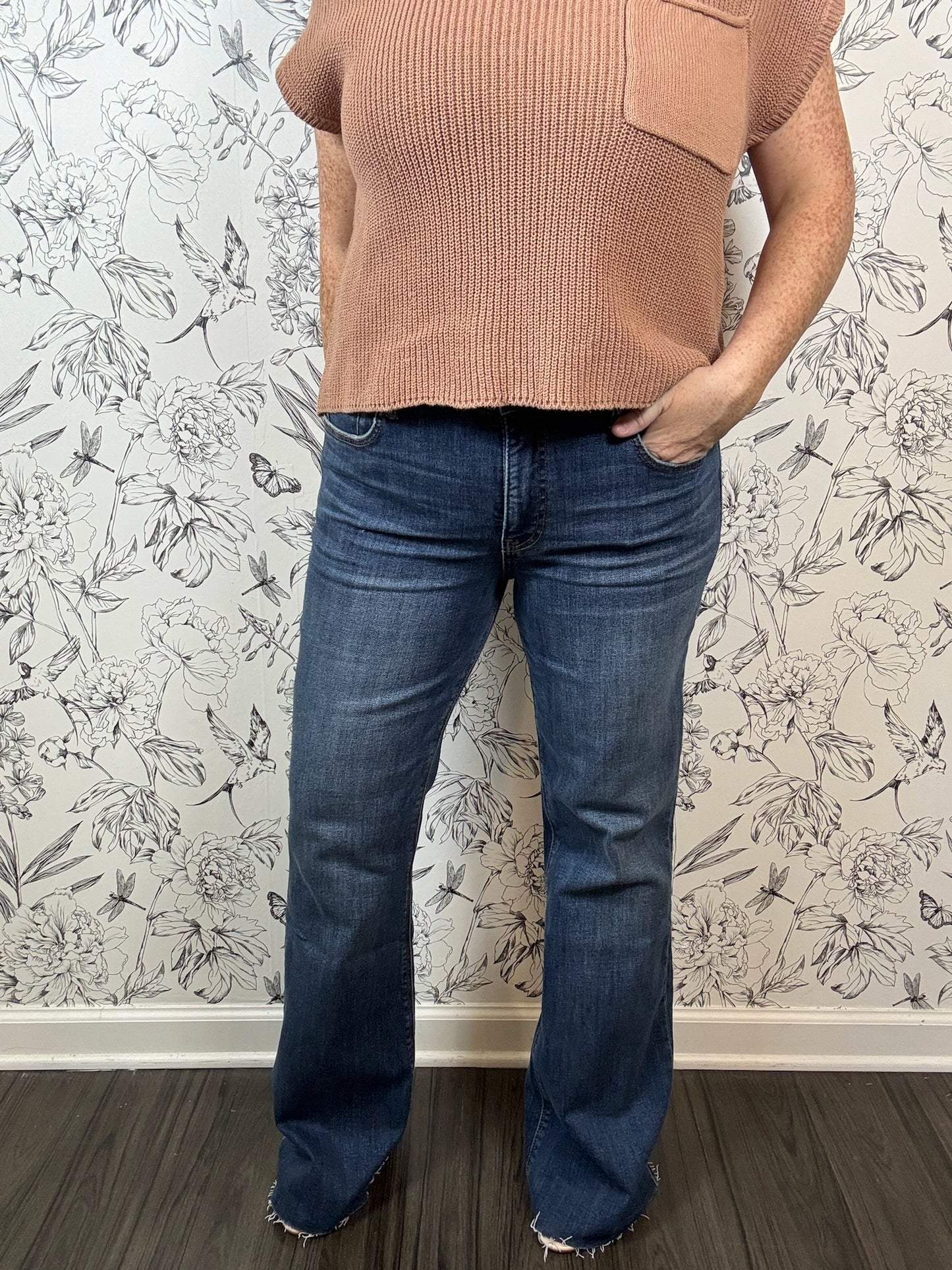 Stella High Rise Raw Hem - Best & Co. Boutique
