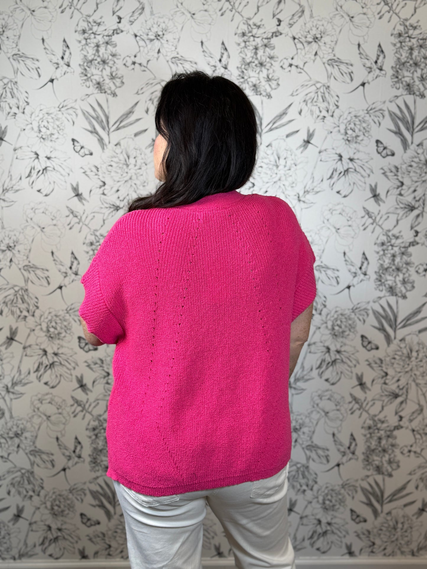 Fierce Fucshia Knit Top - Best & Co. Boutique