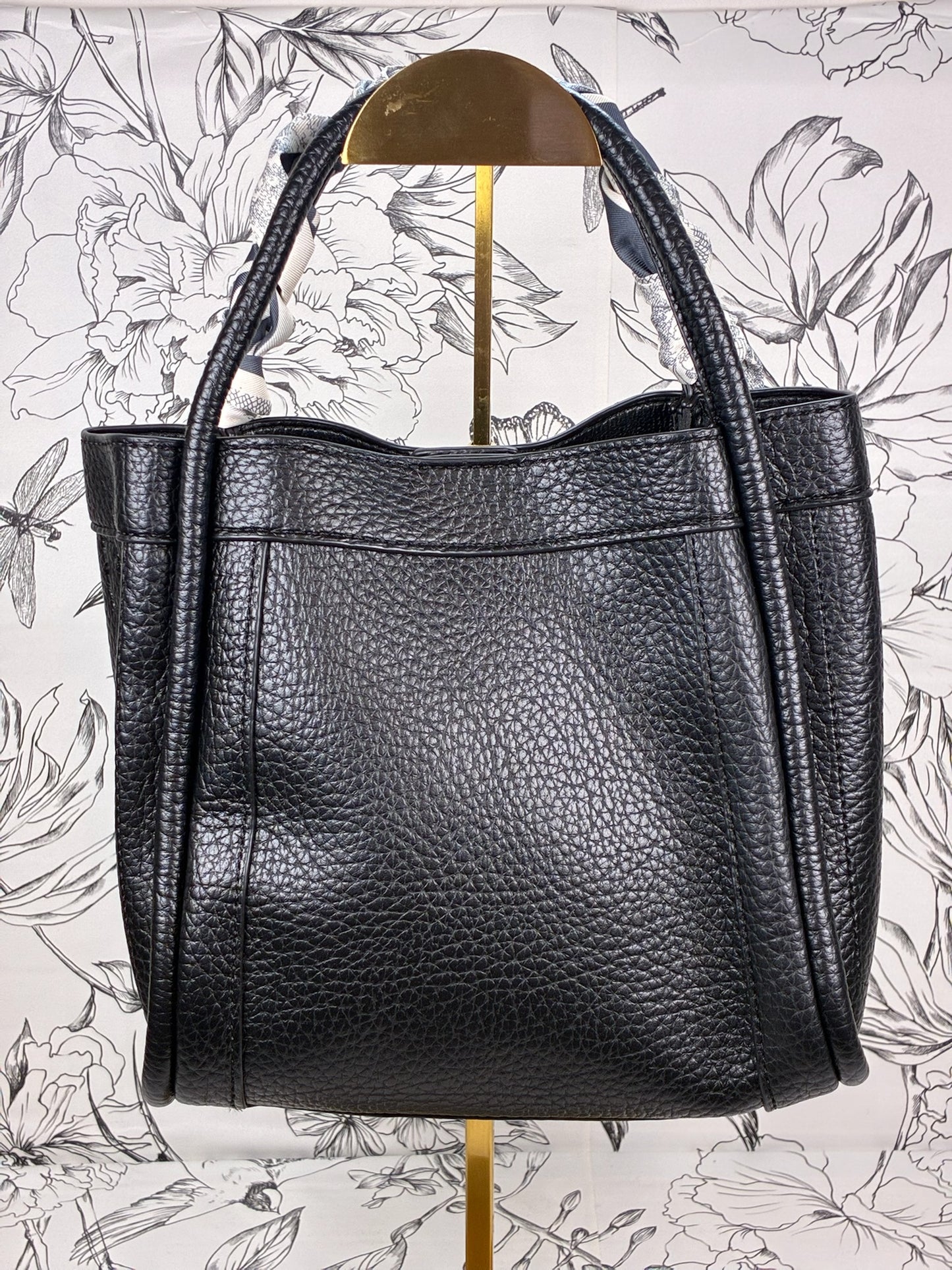 Honey Square Satchel Black