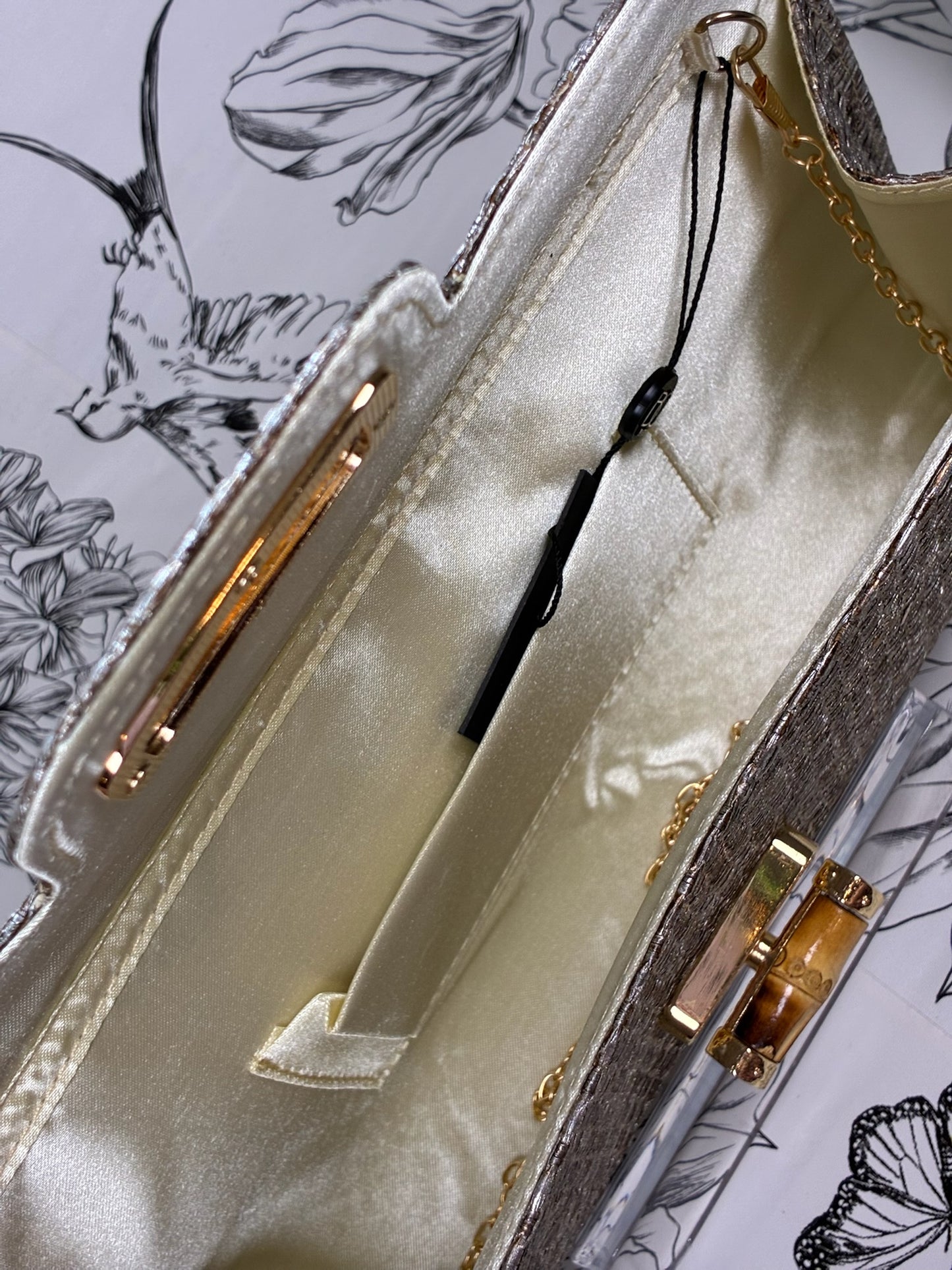 Gold Straw Evening Bag - Best & Co. Boutique