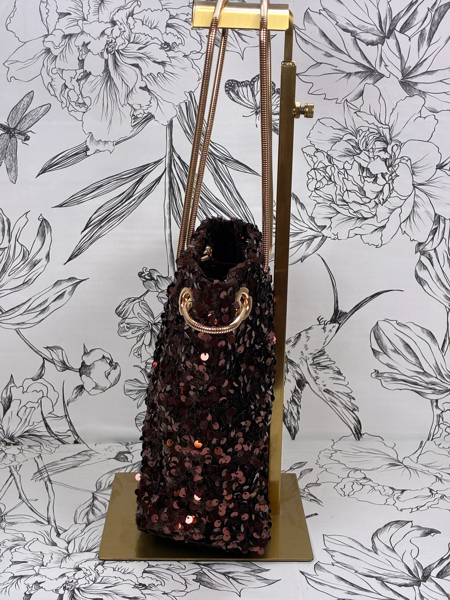 Seraphina Sequins in Brown - Best & Co. Boutique