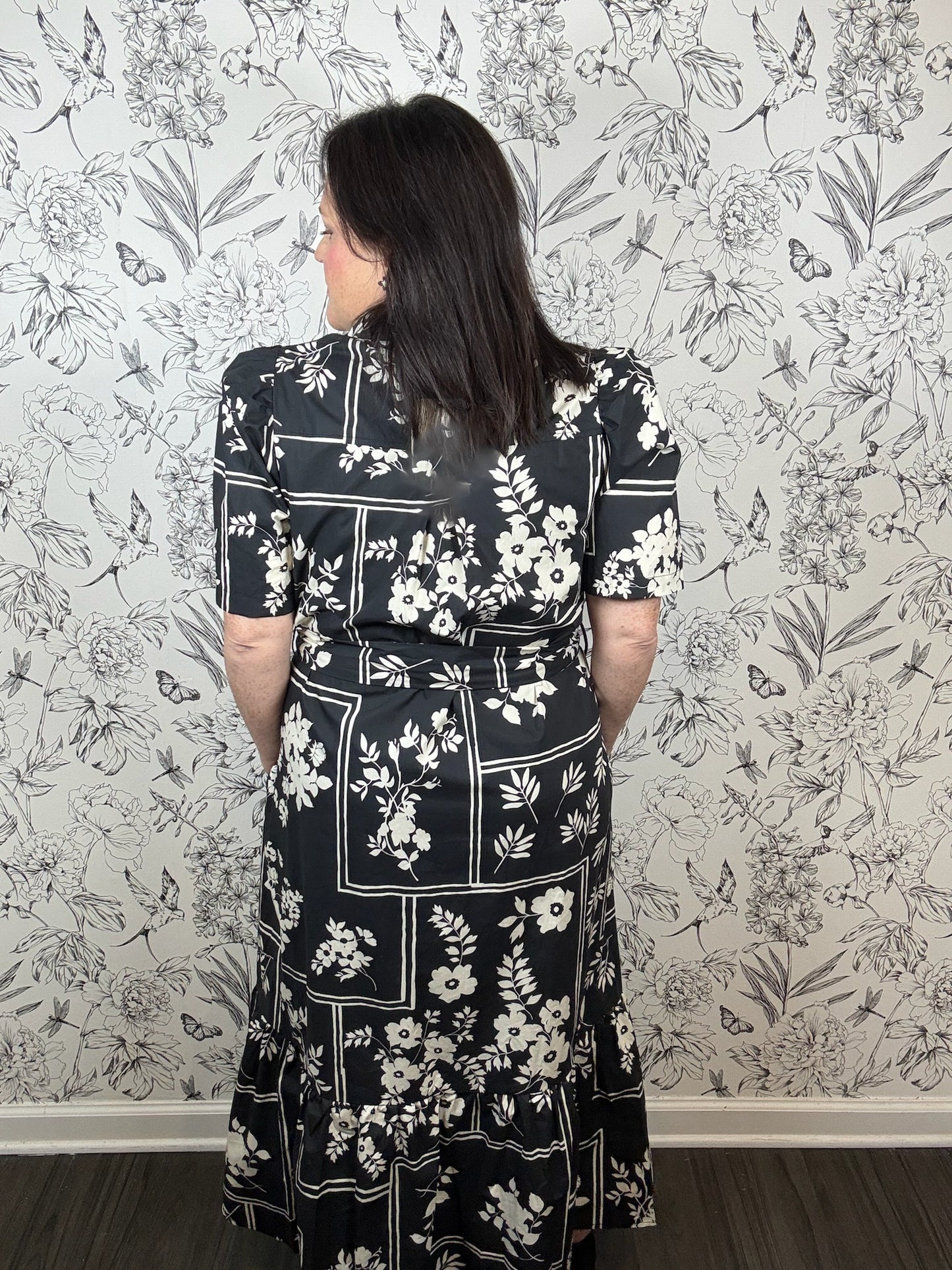 Floral Forecast Midi - Best & Co. Boutique