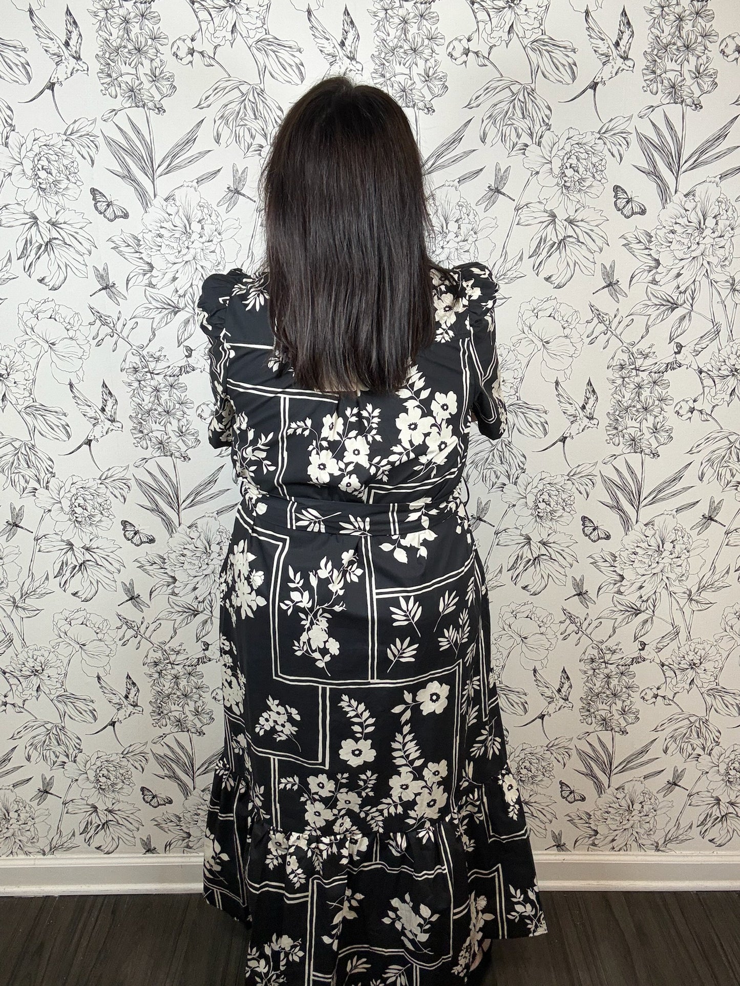Floral Forecast Midi - Best & Co. Boutique