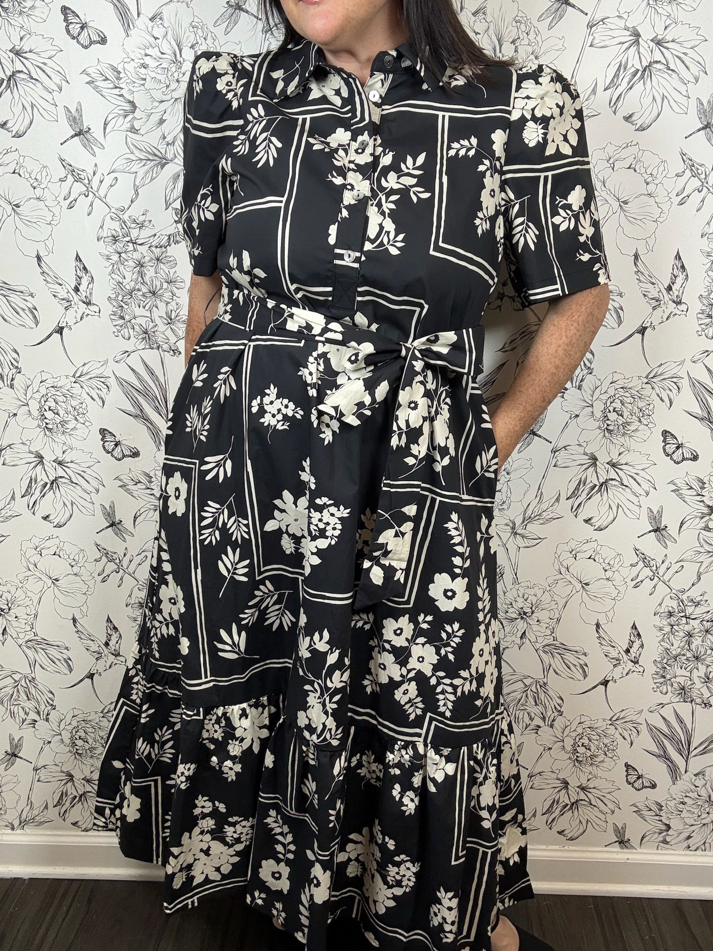 Floral Forecast Midi - Best & Co. Boutique