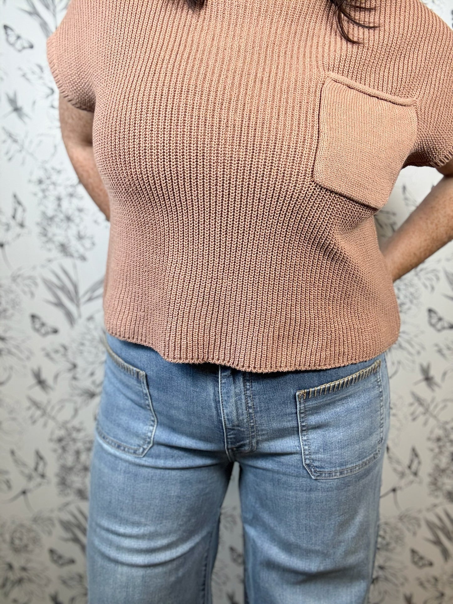 Meg Whipstitch Patch Pocket - Best & Co. Boutique