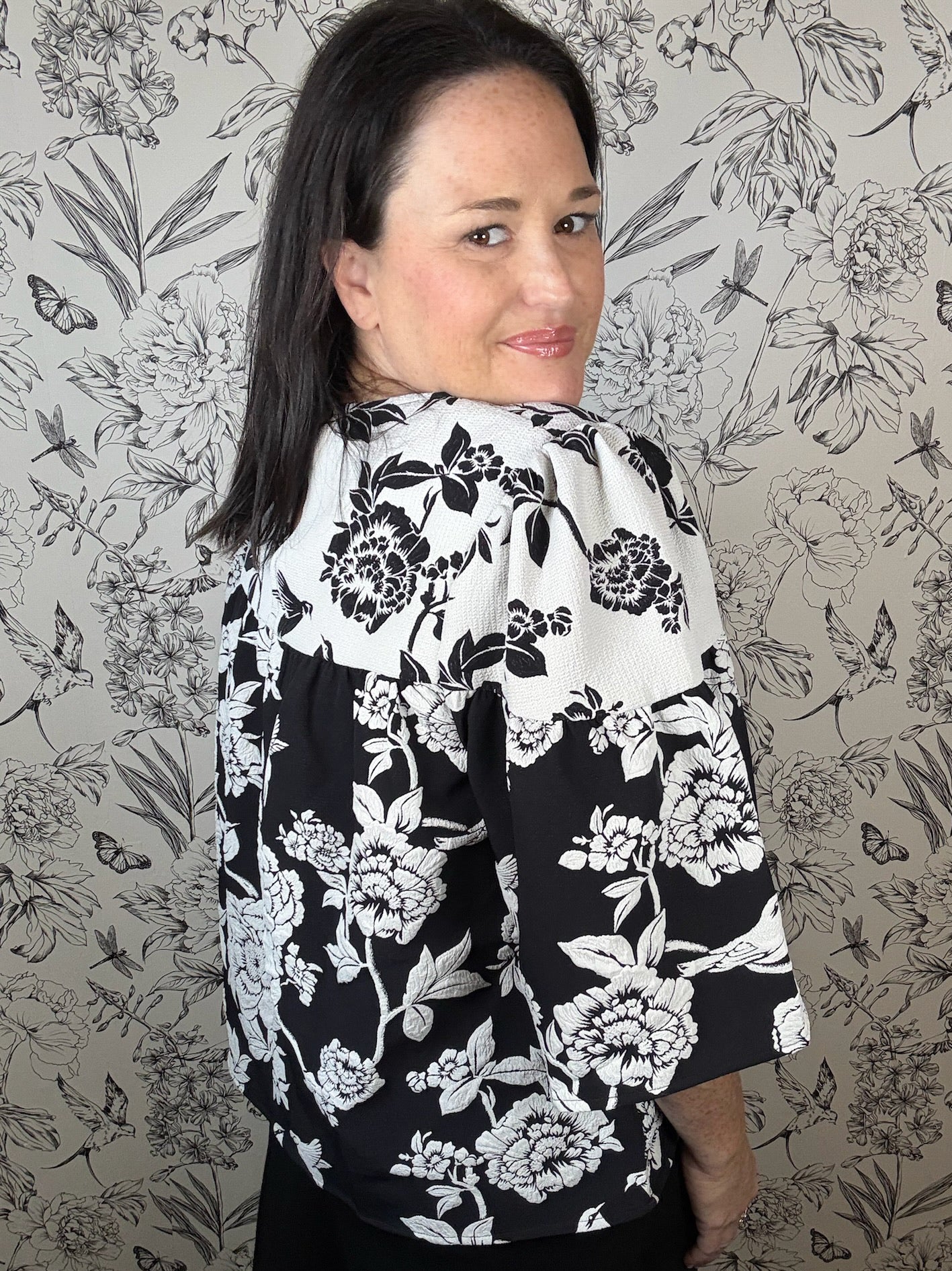 Black Dahlia Blouse - Best & Co. Boutique