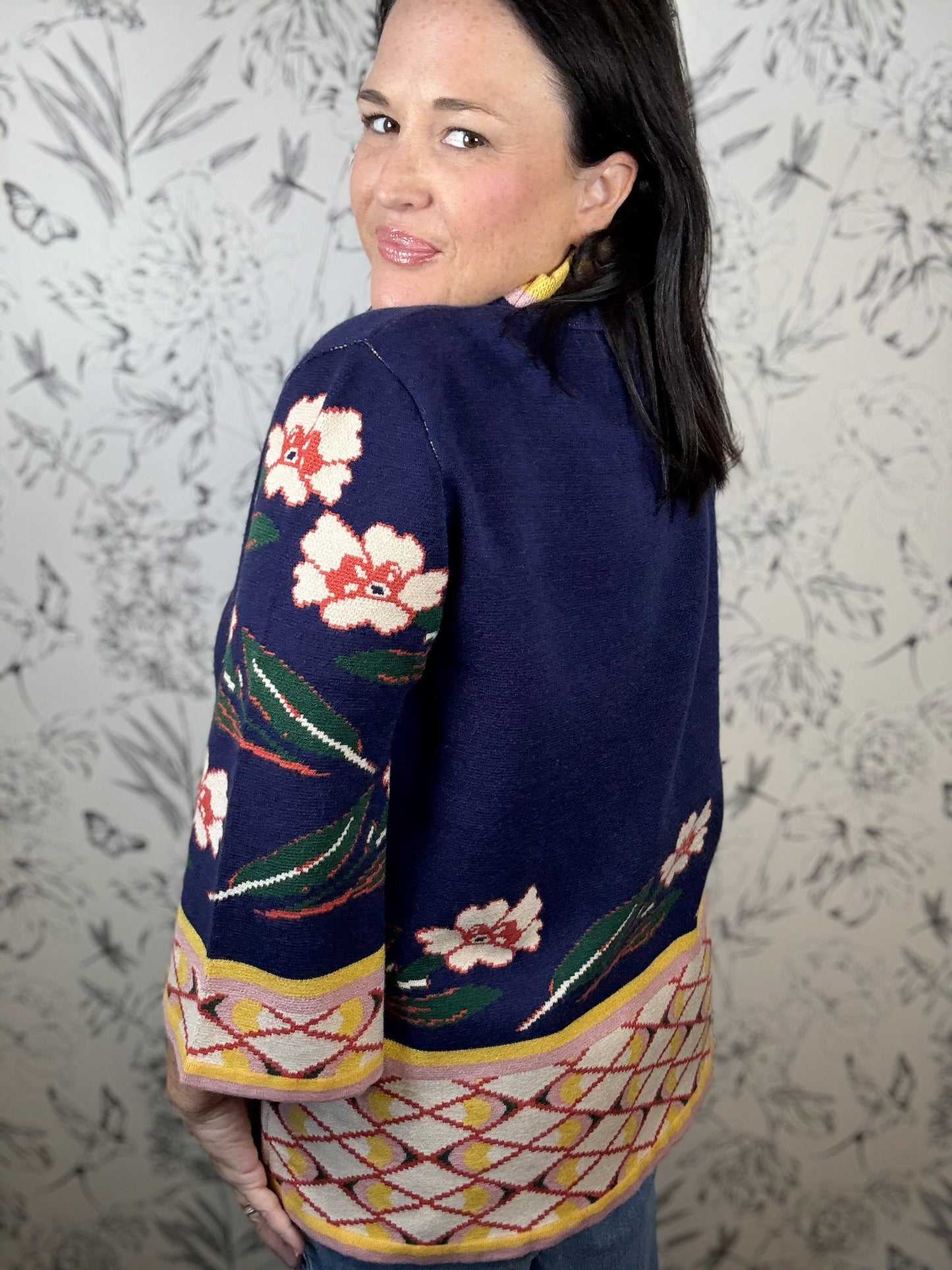 Midnight Flora Mock - Best & Co. Boutique