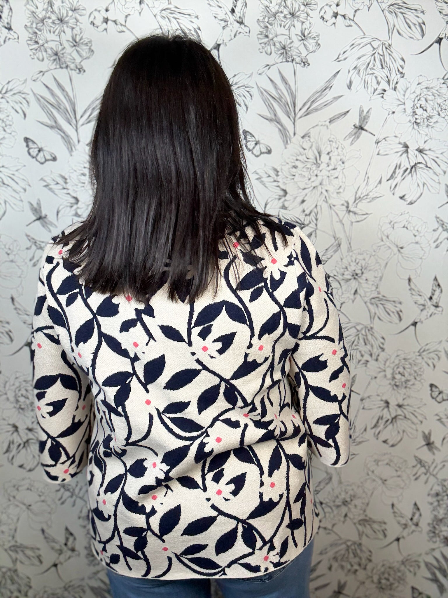 Muted Meadow Mock Neck - Best & Co. Boutique