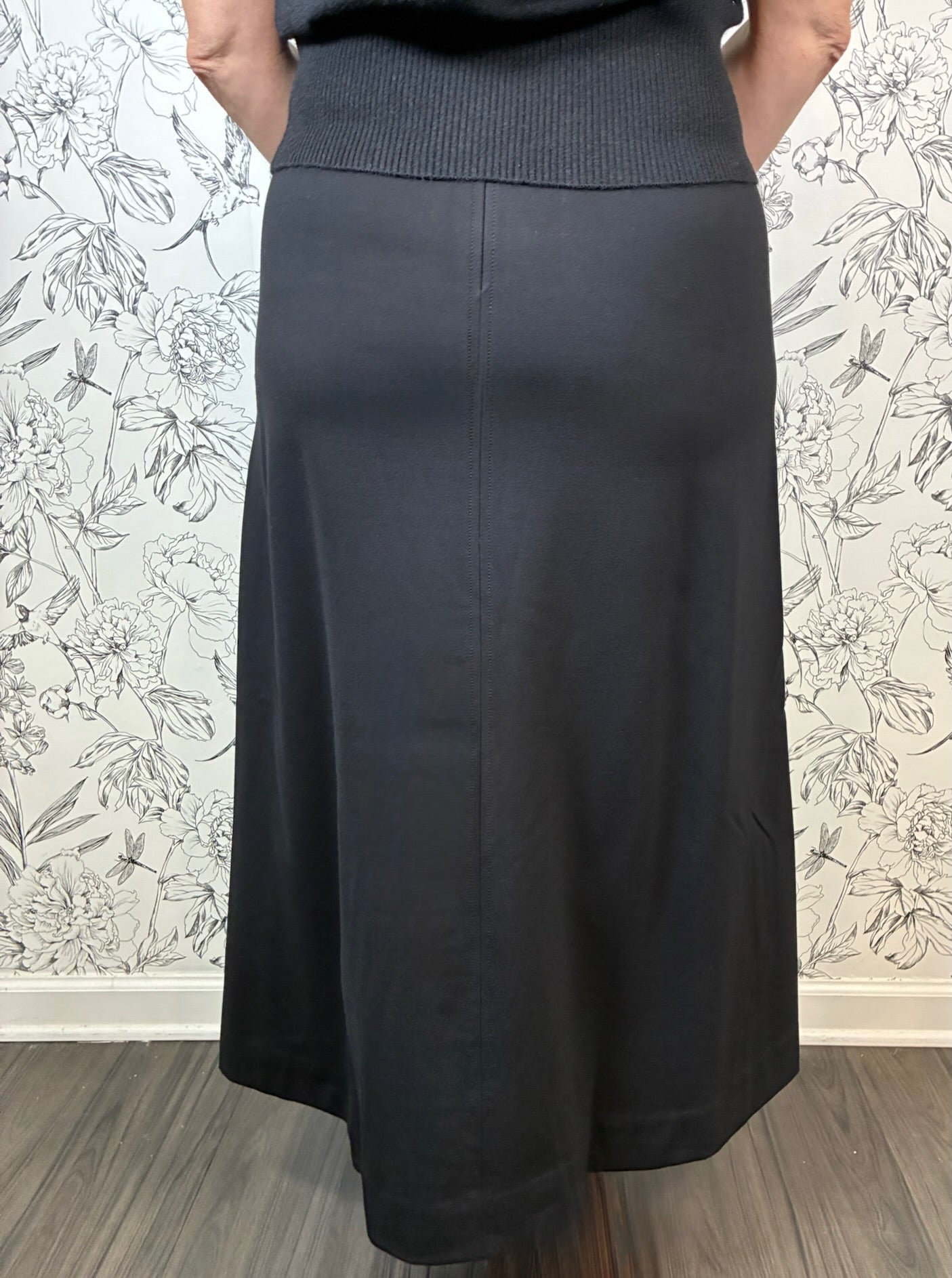 Timeless Elegance Midi Flare Skirt - Best & Co. Boutique