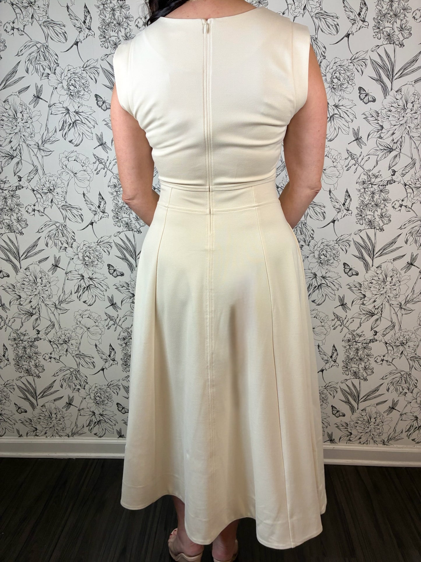 Ivory Ember Midi Dress - Best & Co. Boutique