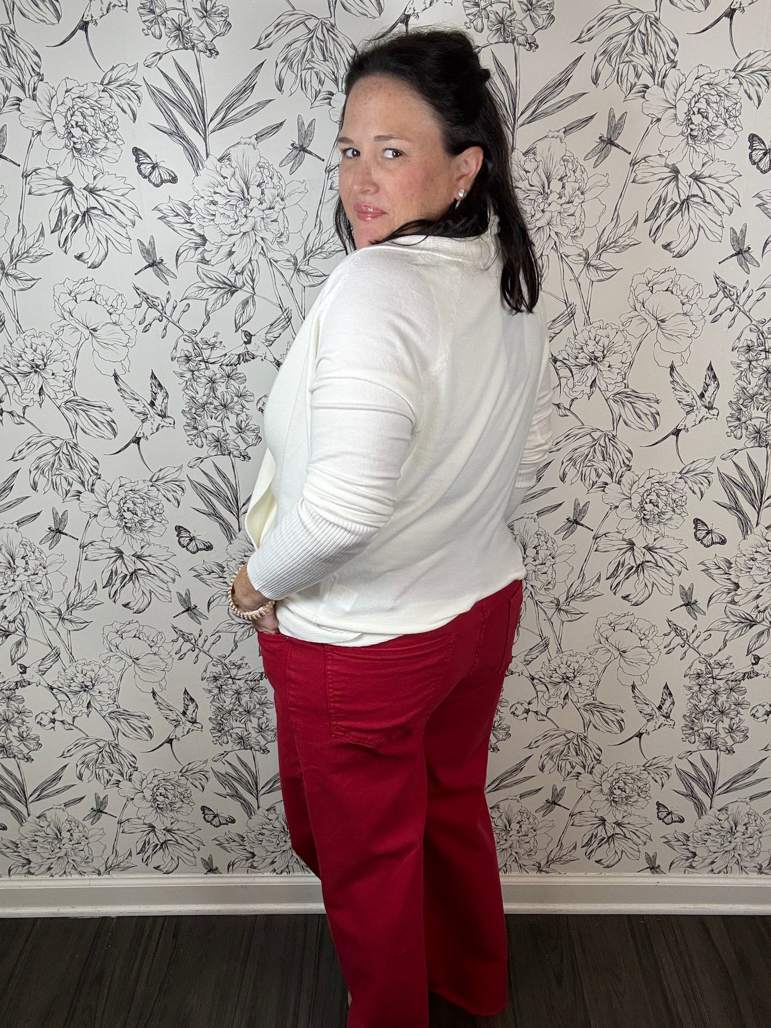 Ellie Criss-Cross Cardigan - Best & Co. Boutique