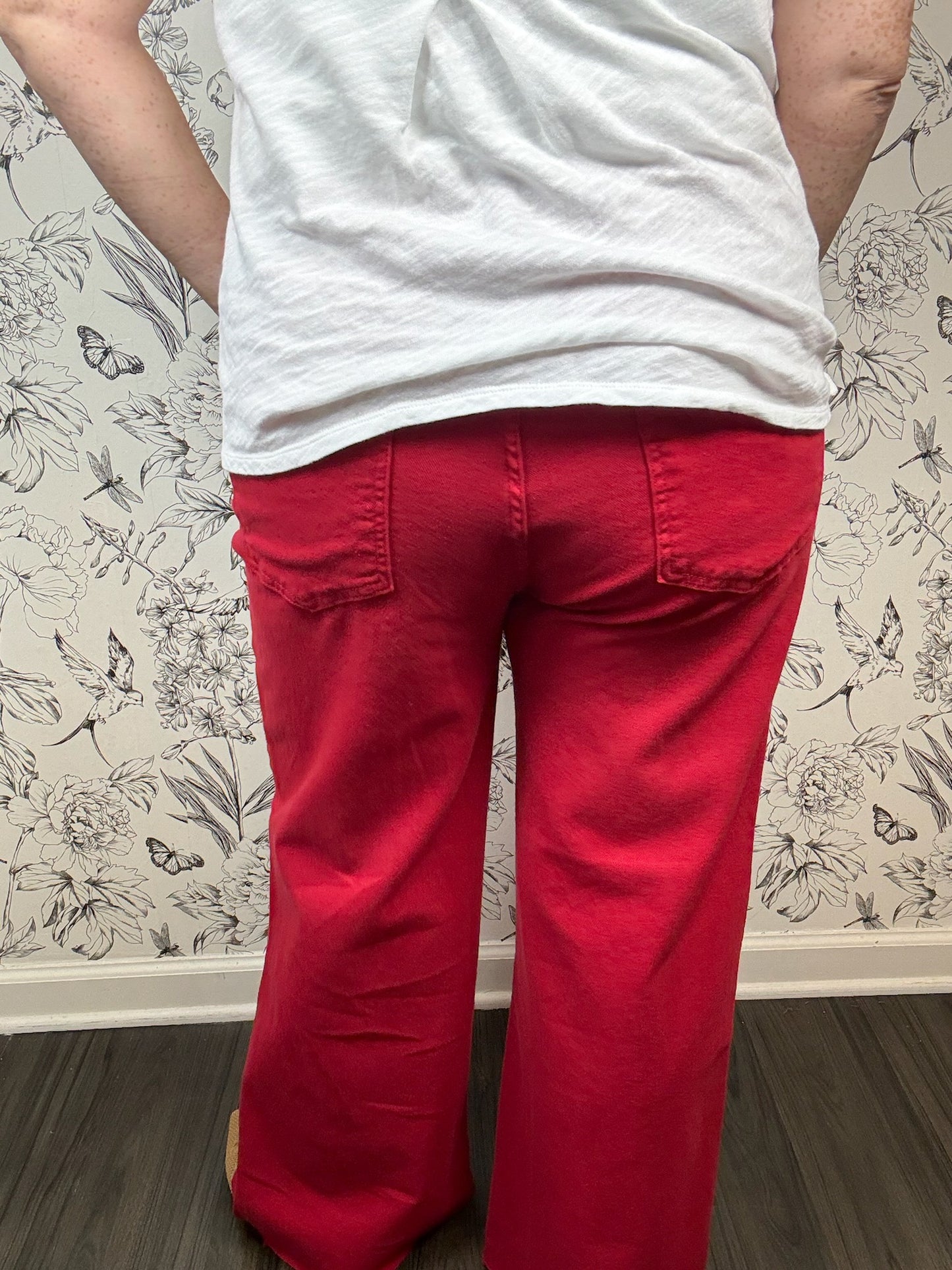 Meg Red High Rise - Best & Co. Boutique