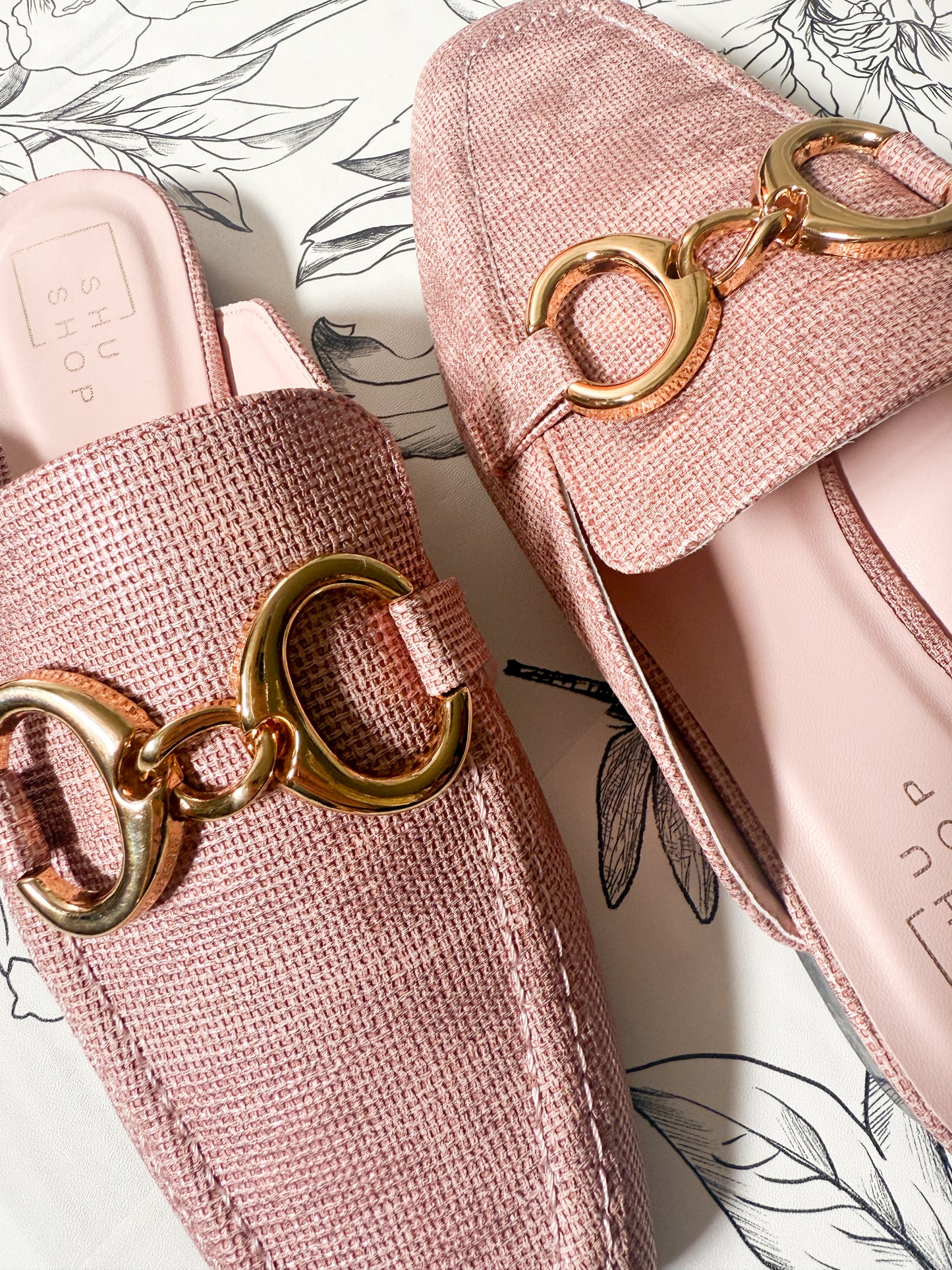 The Andi Pink Loafer Mule - Best & Co. Boutique