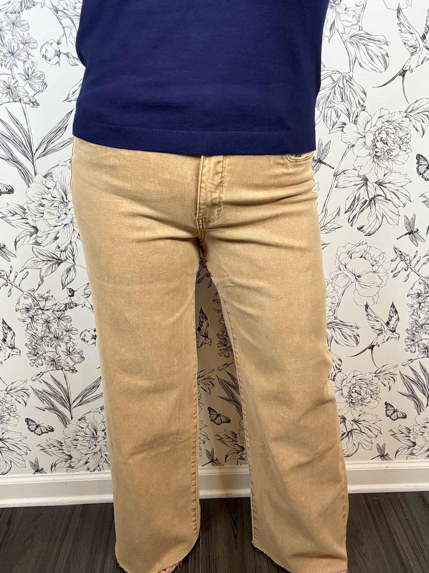 Chestnut/Gold Meg Wide Leg KUT from the KLoth