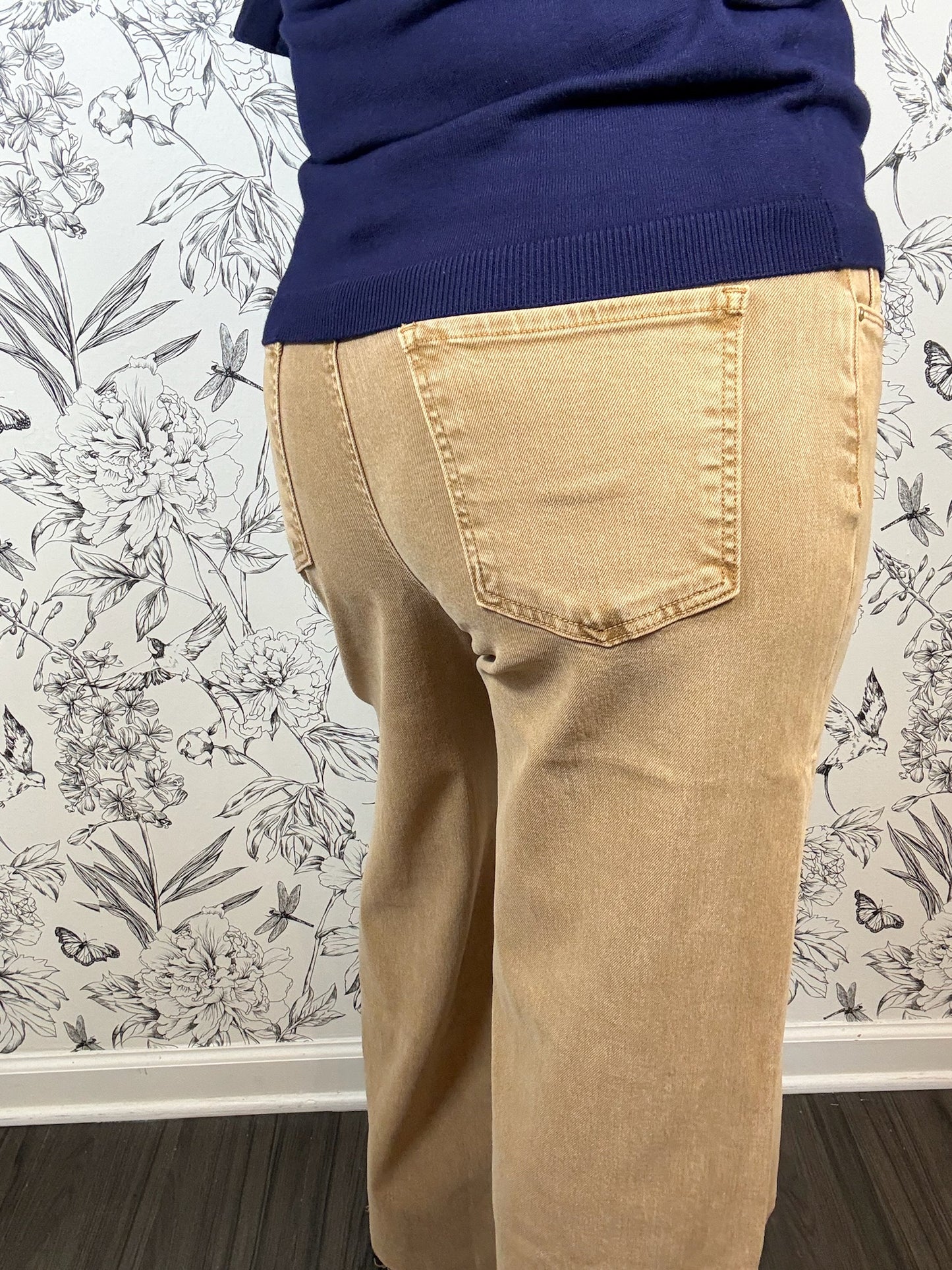 Meg Wide Leg Chestnut - Best & Co. Boutique