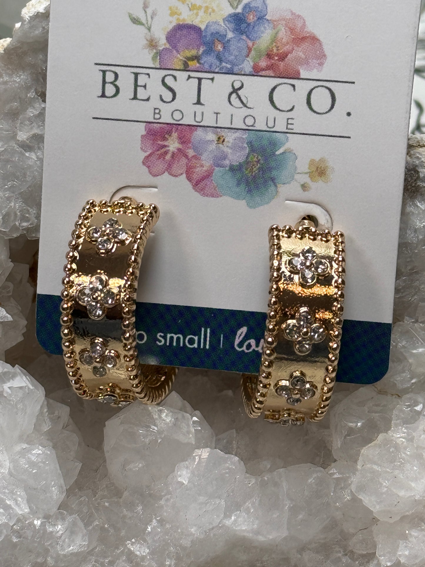 Izabela CZ Hoops
