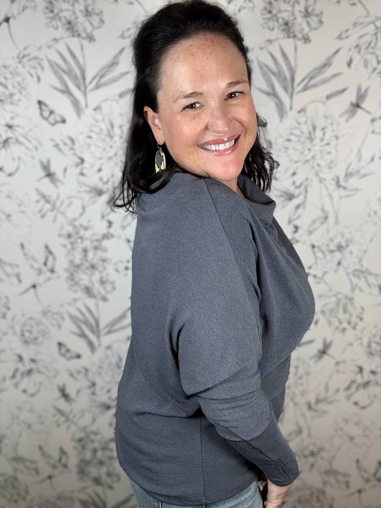 The Anywhere Top Grey - Best & Co. Boutique