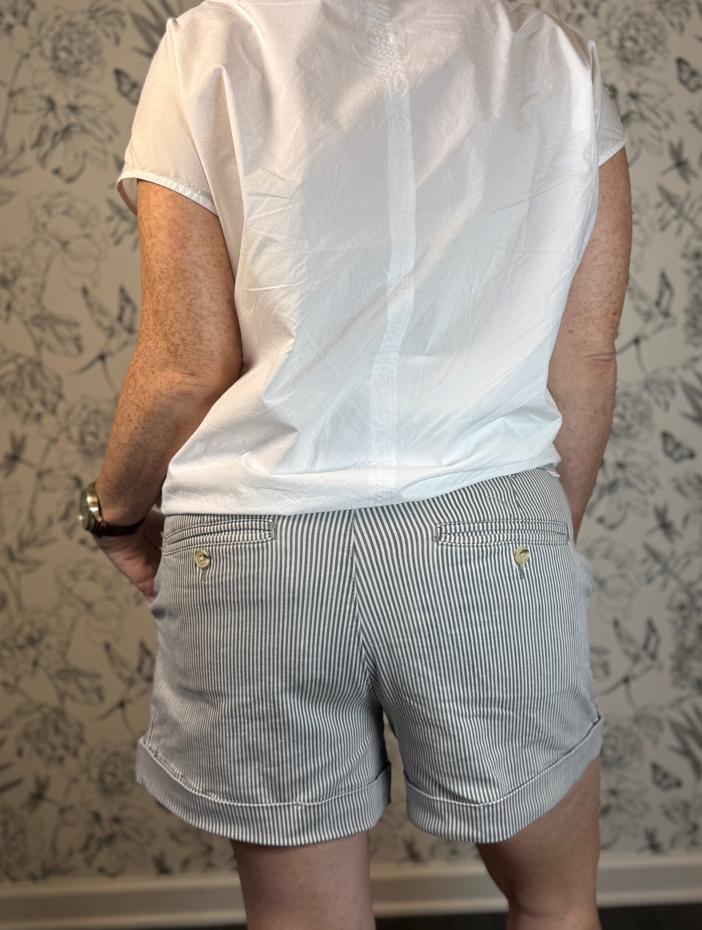 Pinstripe North Hampton Shorts