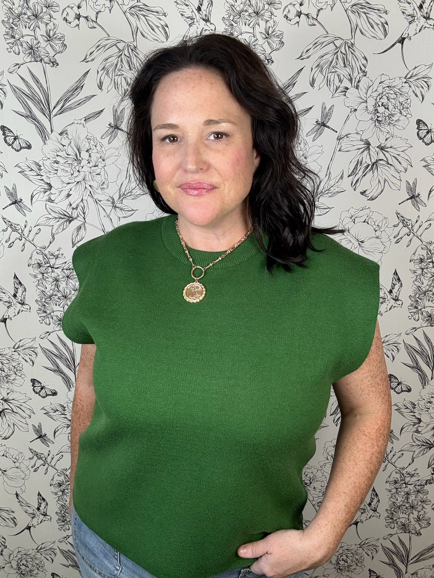 Evergreen Ease Knit Lightweight Sweater